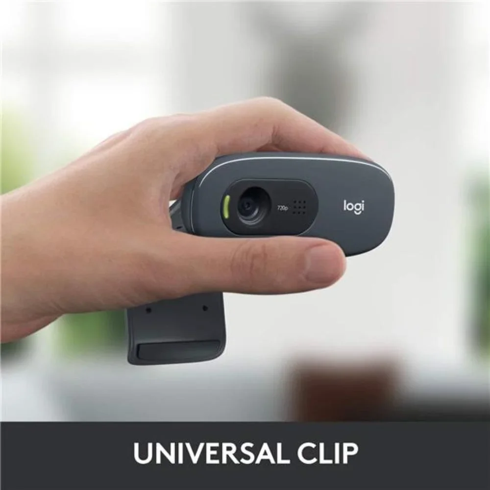 HD Webcam,720p, Widescreen HD Video Calling,Light Correction, Noise-Reducing Mic